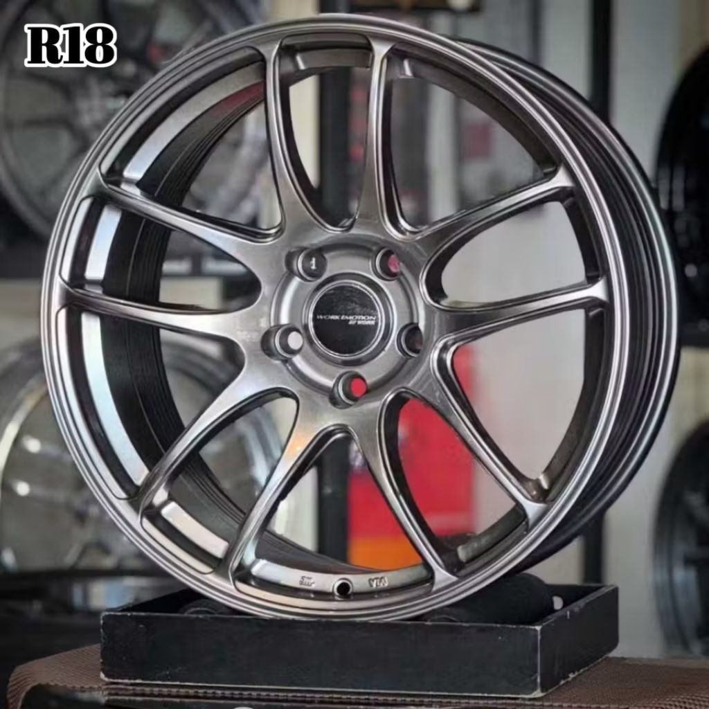 velg mobil ring 18 JF LUXURY FLOW FORMING LEBAR 9 ET 28 velg r18 innova reborn crv zenix juke wuling