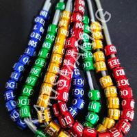 Ring burung custom laser gelang kaki burung