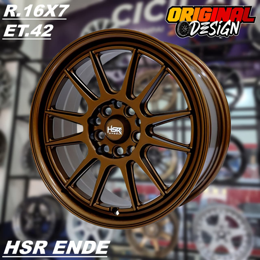 Pelek Mobil COLT, GRANDMAX, ERTIGA, Ring 16 Lubang 5 HSR ENDE R16 Promo