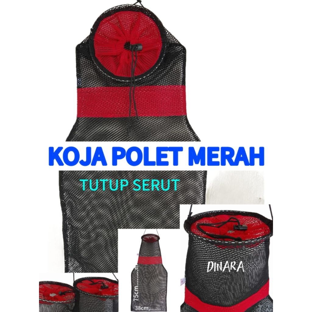 KOJA IKAN.KORANG IKAN.KERAMBA WADAH TEMPAT IKAN PANCING IKAN NILA MAS BAWAL KUAT 5EBAL TERBARU TERMU