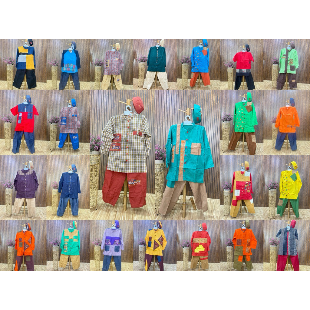 SALE TA Size 11 Dannis Baju Muslim Anak Laki-laki ORI (Pilih Motif)
