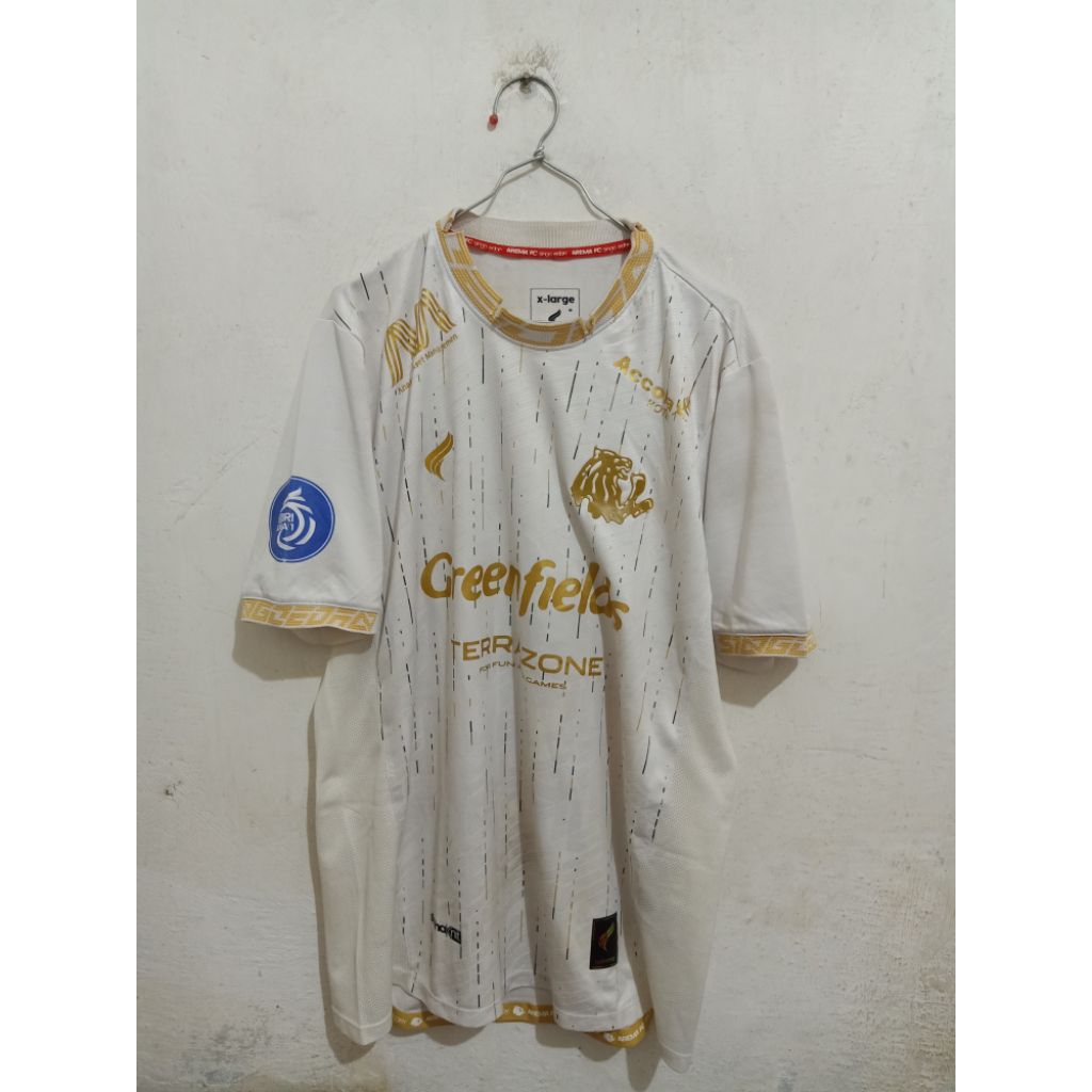 Jersey Arema FC Cronus Malang Away Liga 1 2024 2025 Original MATCHWORN LOKOLINGOY