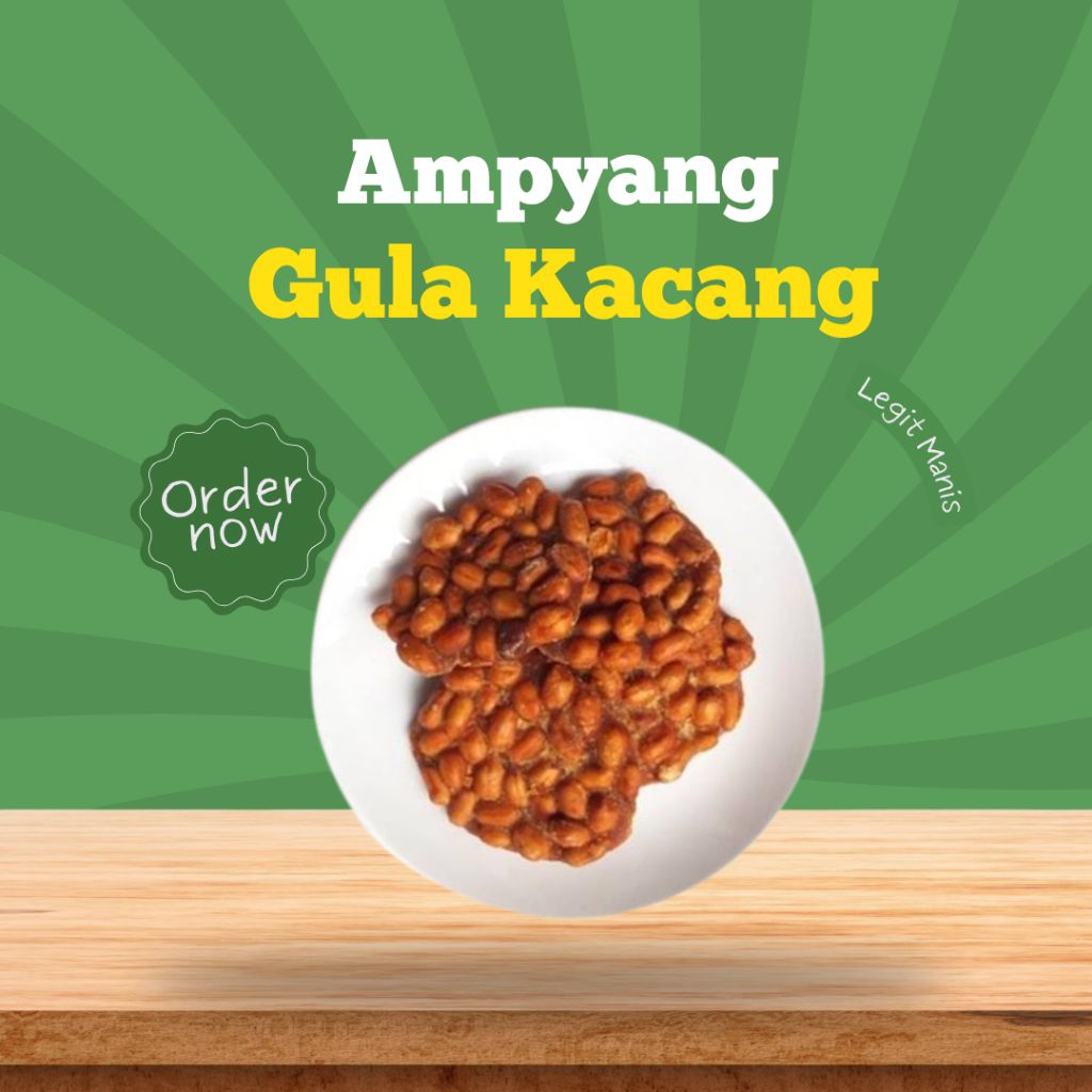 Ampyang Gula Kacang Jahe Manis