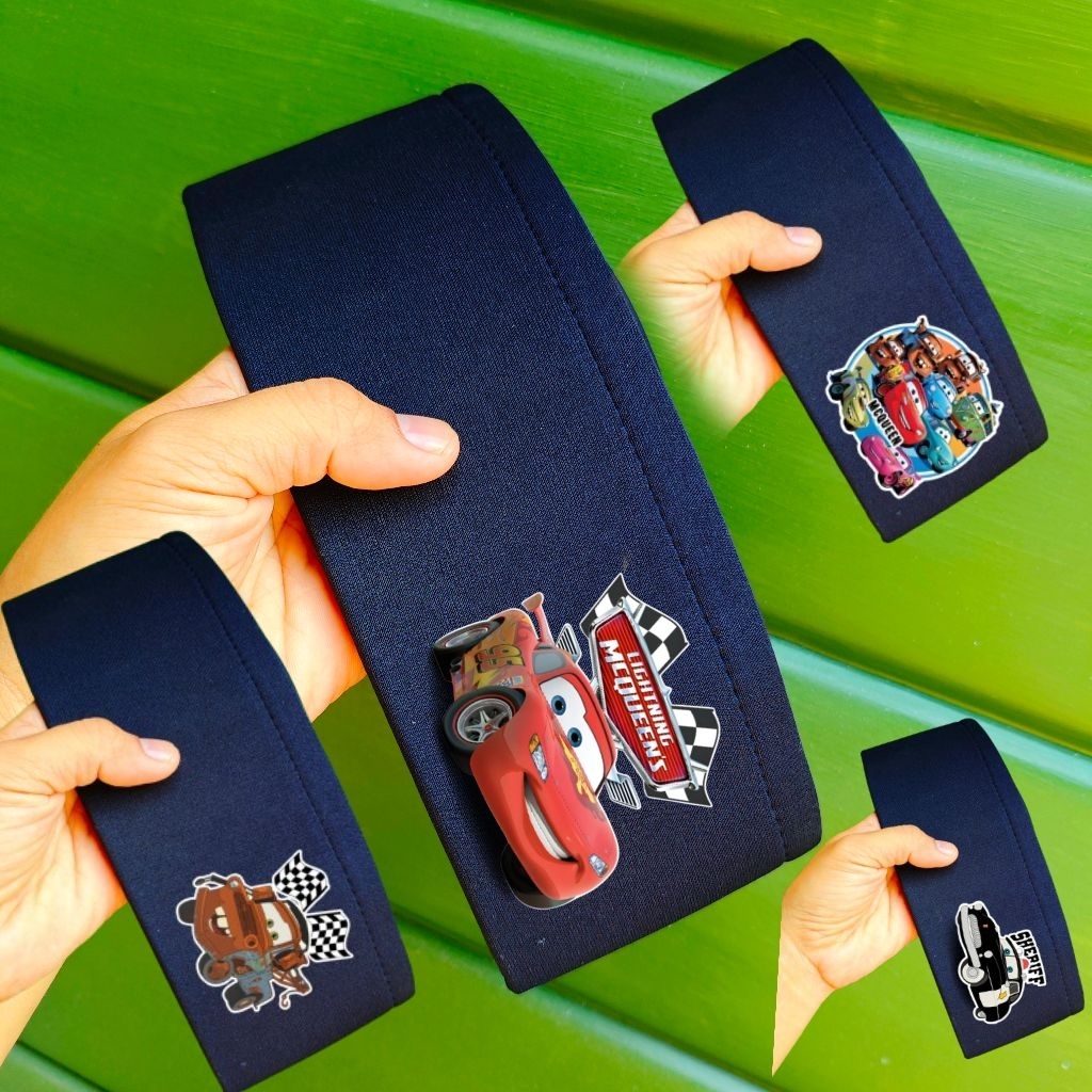 Rpahala peci anak karakter MCQUEEN peci hitam peci anak peci  PAUD TK SD peci motif peci songkok nas