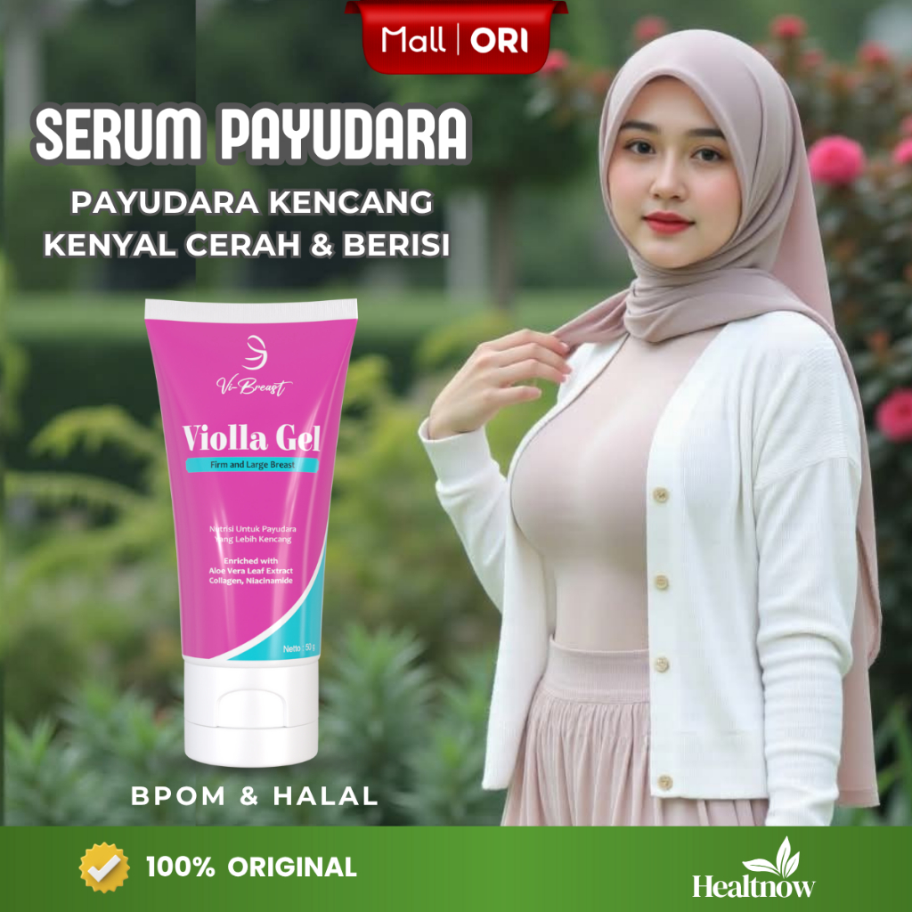 VIOLLA Gell - Serum Perawatan Payudara Premium Pengencang Pembesar Payudara 100% ORI Halal & BPOM