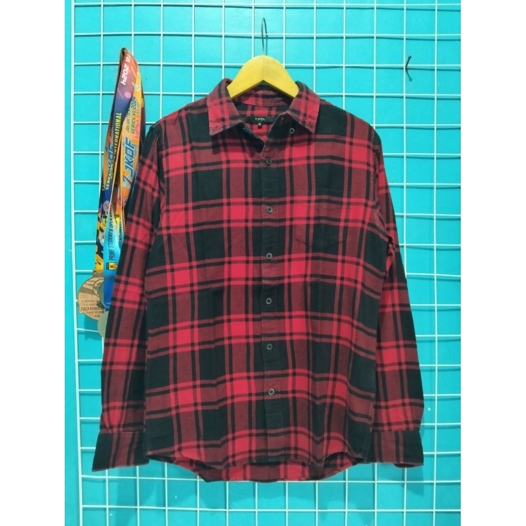 Kemeja flanel Topten size 90