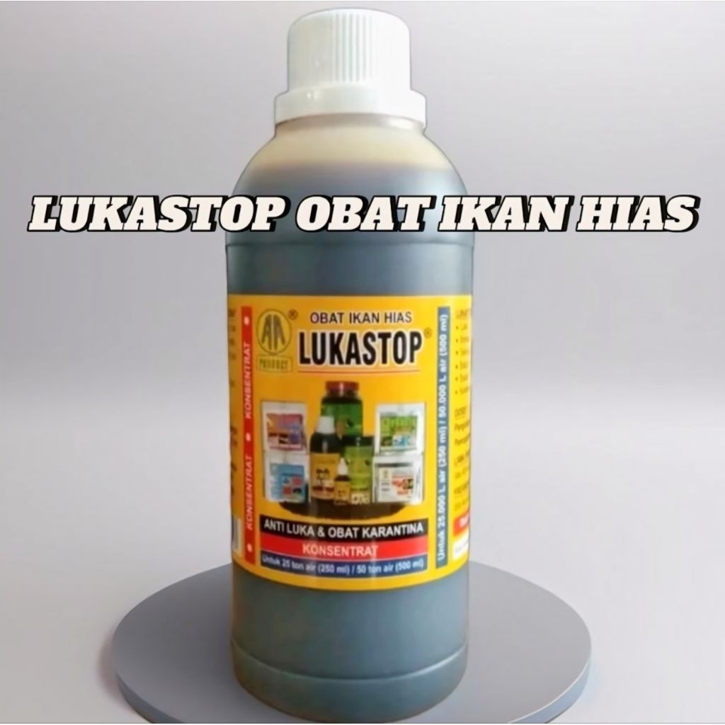 LUKASTOP OBAT UNTUK IKAN HIAS KOI LUKASTOP 500ML