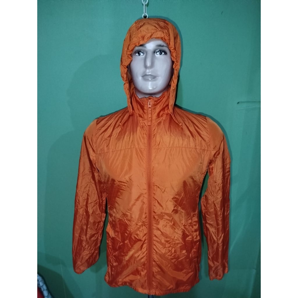 JAKET RUNNING POCKETABLE UNION BAY ORANGE