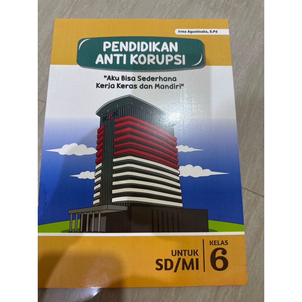 BUKU PENDIDIKAN ANTI KORUPSI SD/MI KLS 6