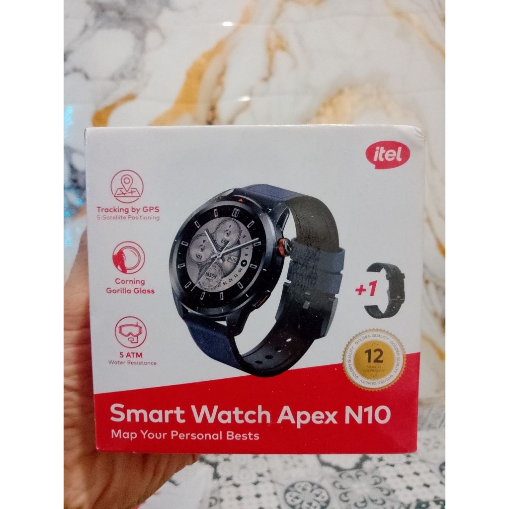 Smartwatch ITEL APEX N10 (GPS+5ATM WATERPROOF) Original Amoled