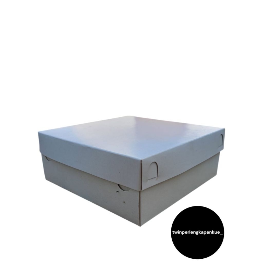 Dus Duplek 24x24x7 tutup pisah murah  / Dus kue 24x24x7cm murah .