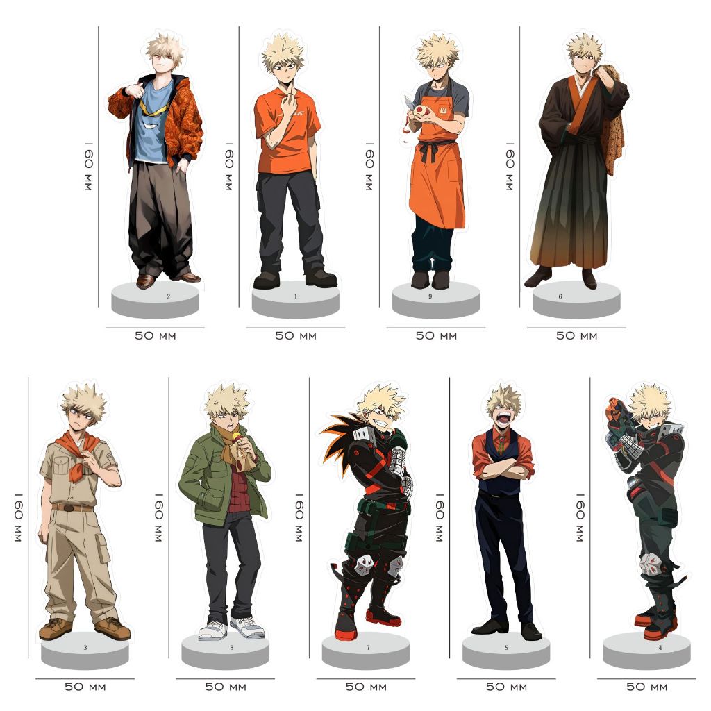 Standee Figure my hero academia final season Katsuki Bakugo Kacchan
