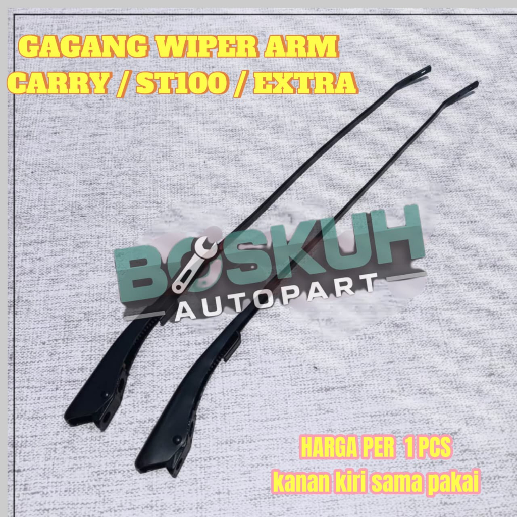 WIPER ARM CARRY 1.0 EXTRA ST100 / GAGANG WIPER BLADE / GAGANG KACA MOBIL