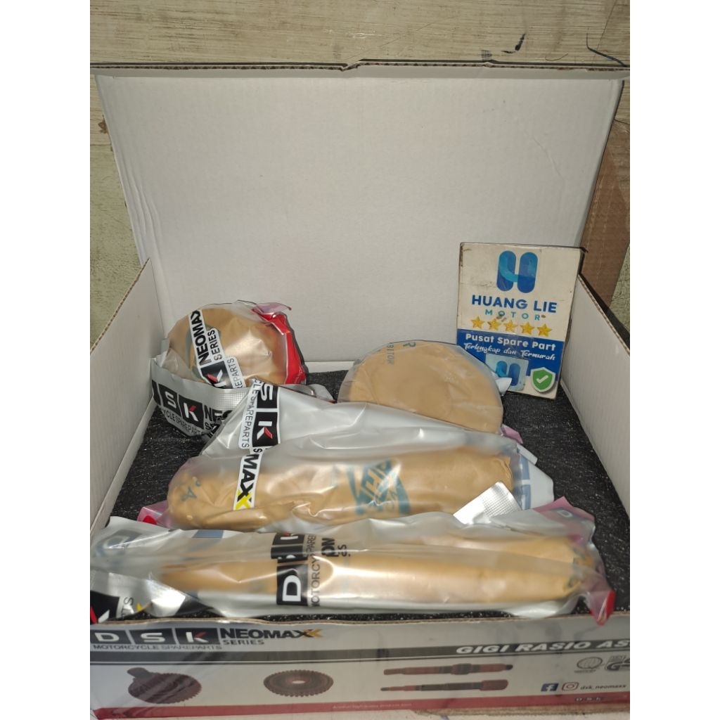 transmisi set/ gear box rasio set mio m3 dsk