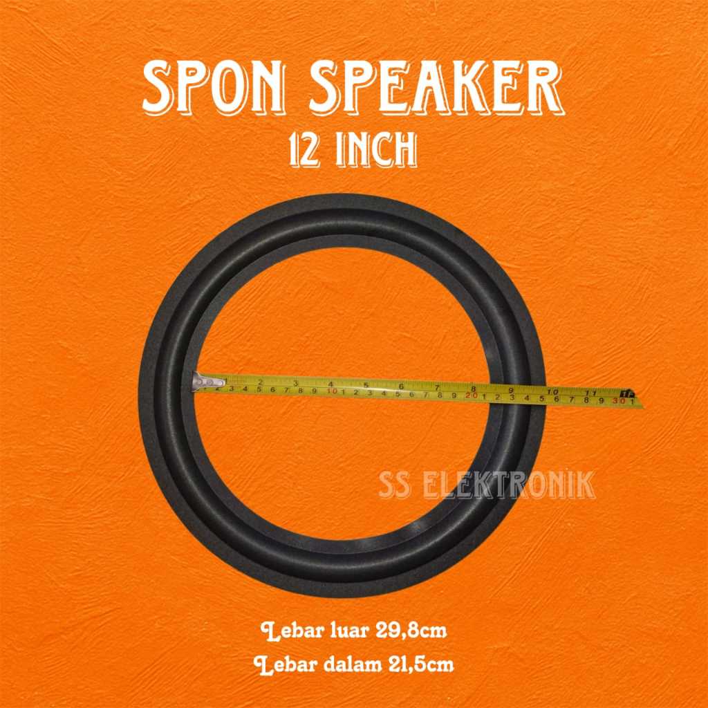 SPON SPEAKER DAN PINGGIRAN KARET SPEAKER
