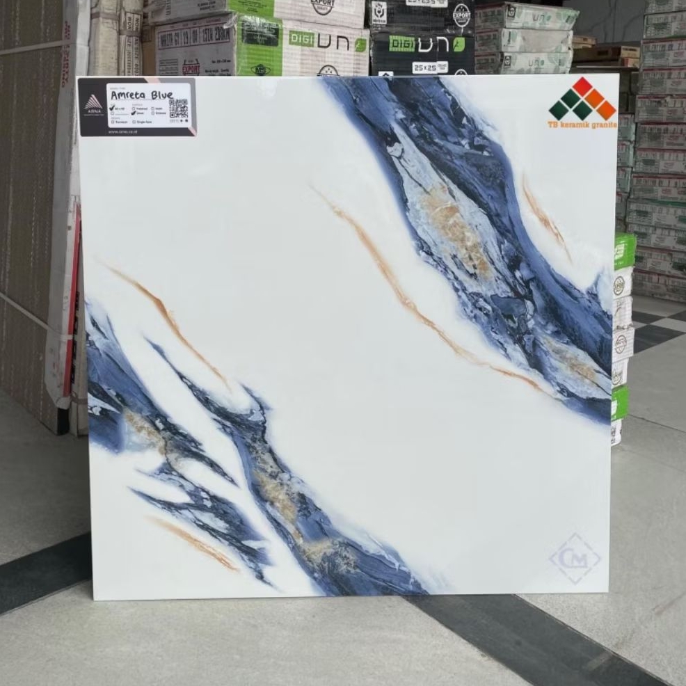 Granit 60x60 Arna Amreta Blue & Grey / Glazed polished