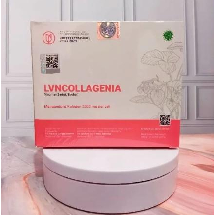 LVN Collagen Collagenia Kolagen 10 Sachet 1Box Kemasa Baru