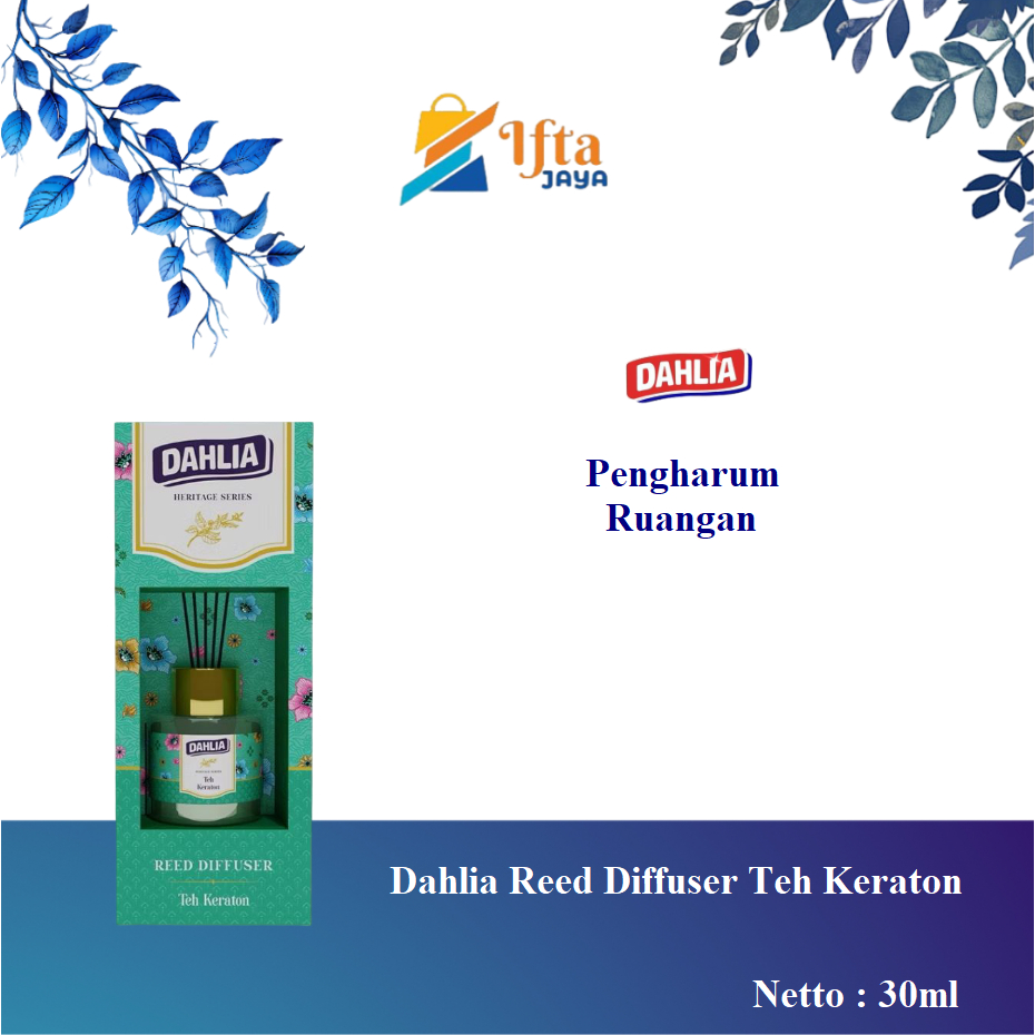 Dahlia Reed Diffuser Teh Keraton