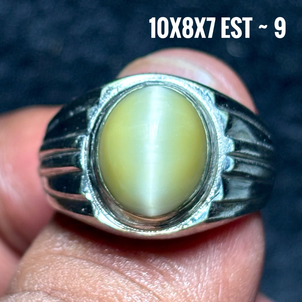 NATURAL BATU AKIK SILIMANITE CAT EYE