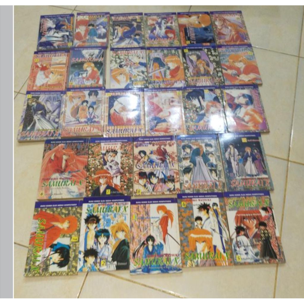 Komik Nobuhiro Watsuki - Samurai X 1-28 (End)
