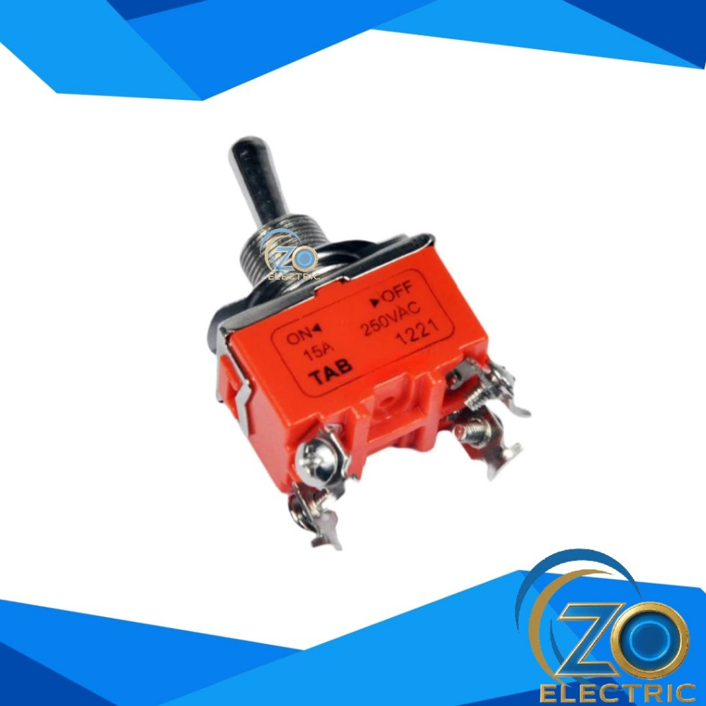 Toggle Switch 4 Kaki 2 Posisi On-Off 1221 TAB