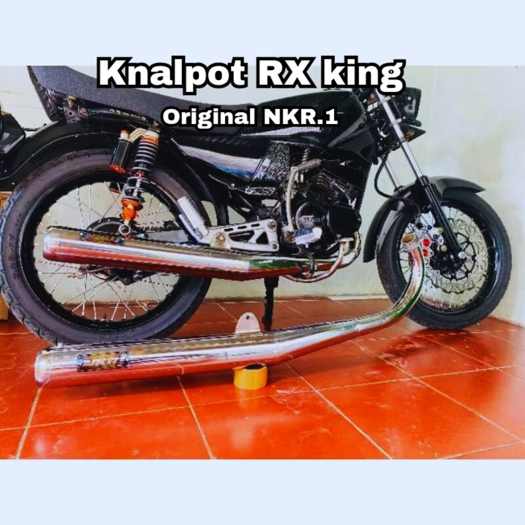 Knalpot Bopad Rx King, Rx spesial Standar Racing Original NKR.1