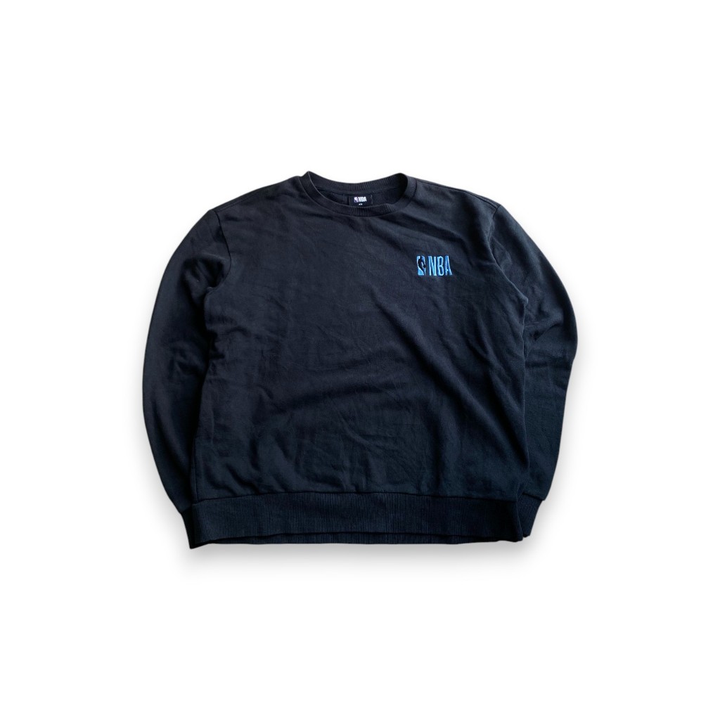 crewneck NBA small logo bordir