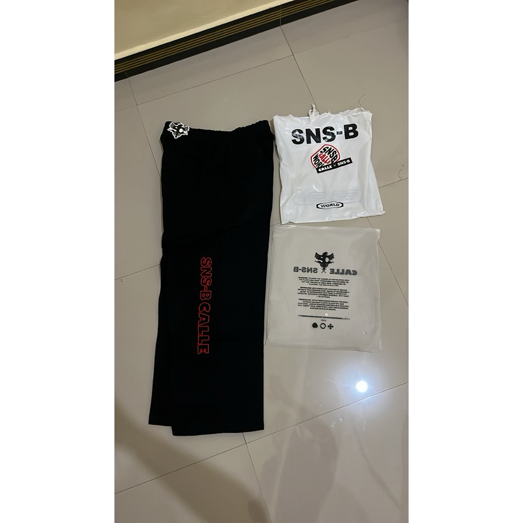 Snsb x Calle pants black