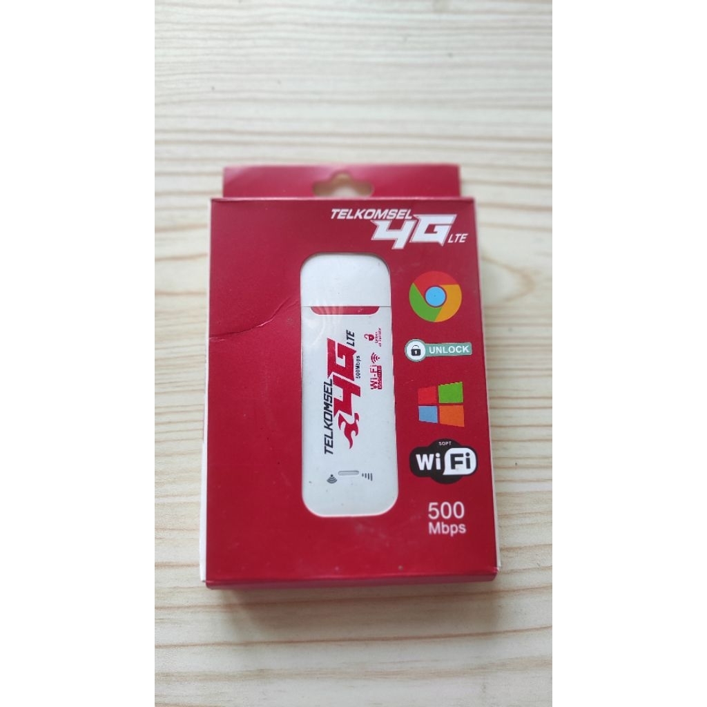 Modem Telkomsel 4G LTE 500 Mbps unlock semua kartu