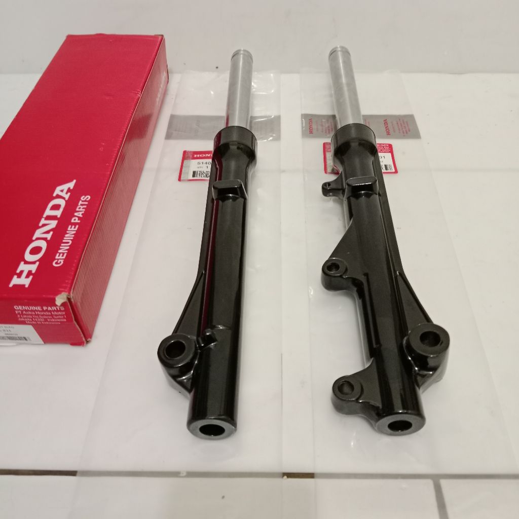 shockbreaker depan komplit tabung honda kzl vario 110 fi vario 126 vario 150 led  sepasang kanan kir
