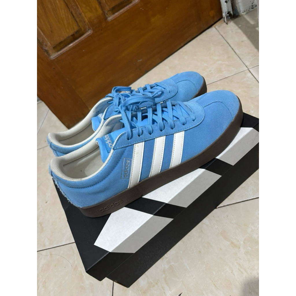 adidas lifestyle VL court 2.0 shoes men blue