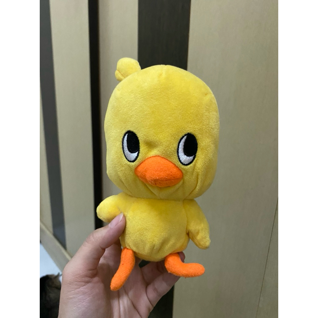 BONEKA HIYOKO CHAN NISSIN BEBEK AYAM KUNING LUCU TEMPAT MENARUH SESUATU NO BRAND