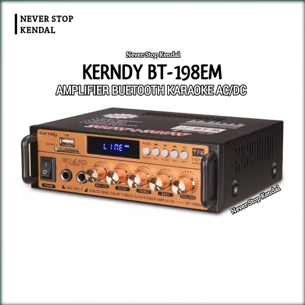 Amplifier Bluetooth Super Bass Original
