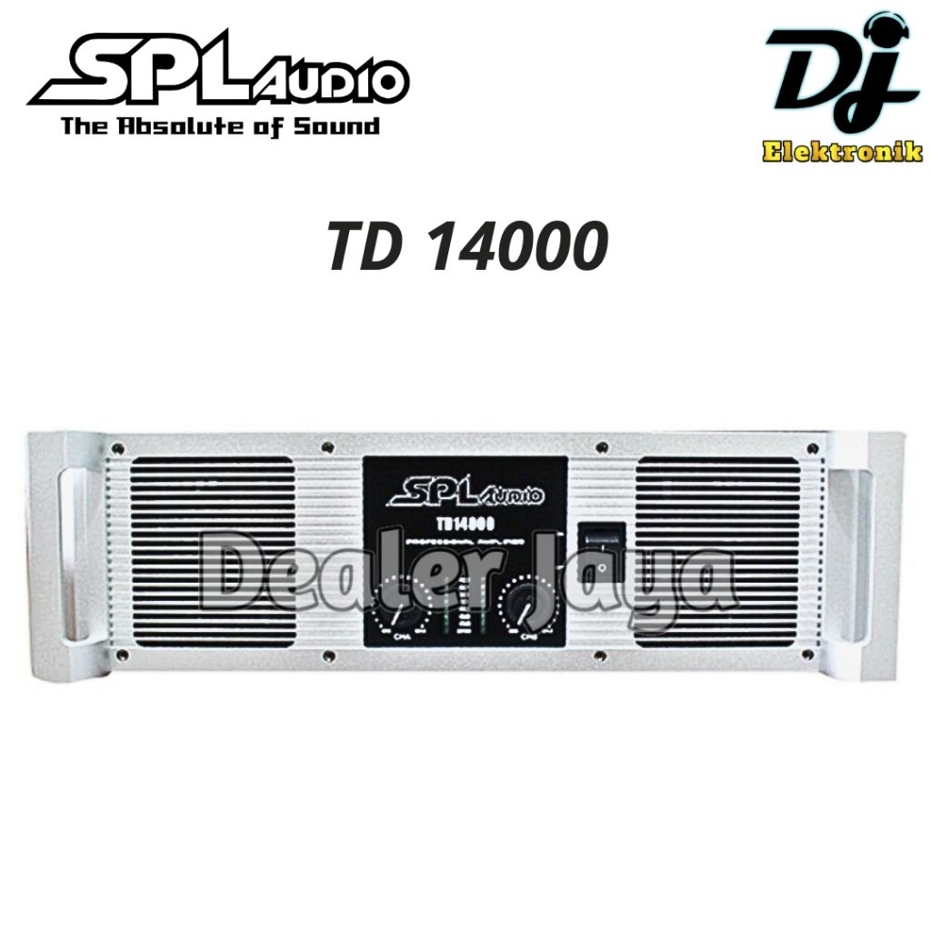 Power Amplifier SPL AUDIO TD 14000 / TD14000 - 2 channel