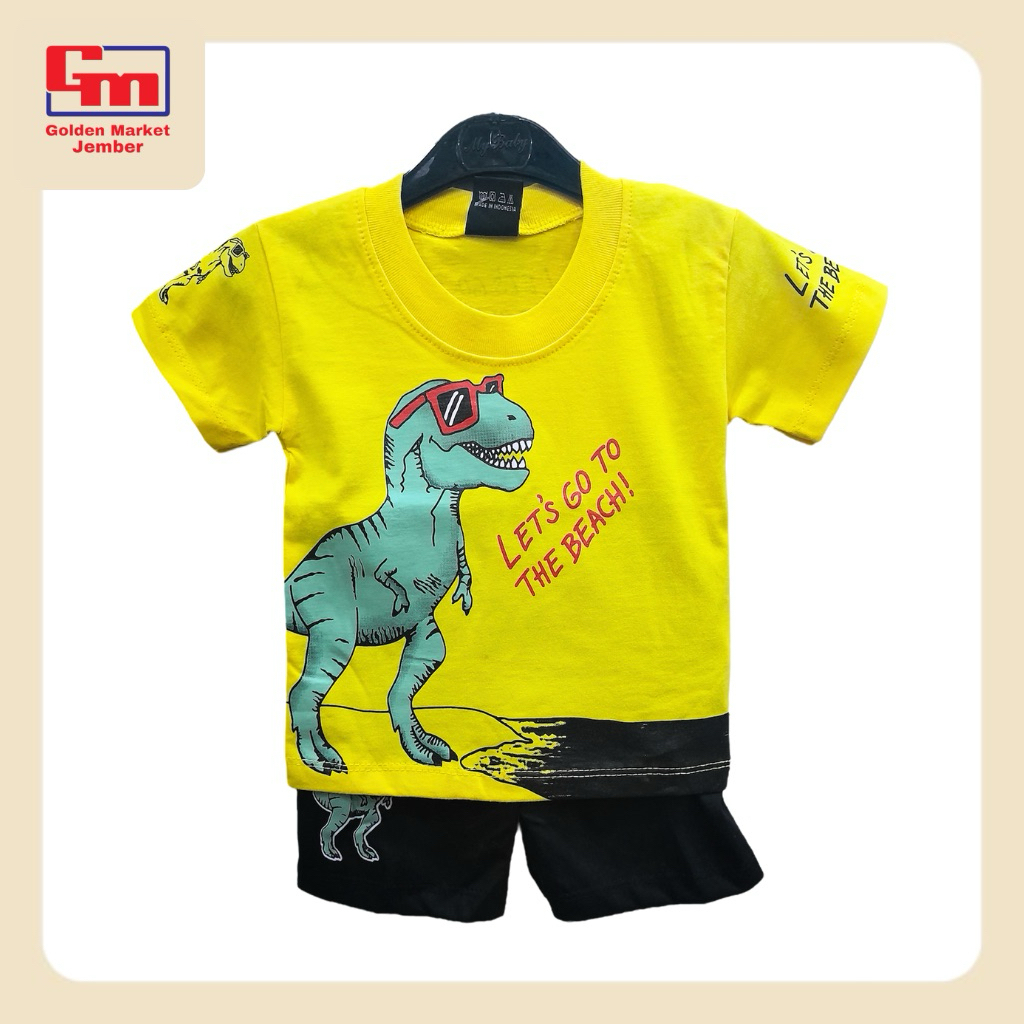 GMJ ANAK Setelan Anak Dinosaurus