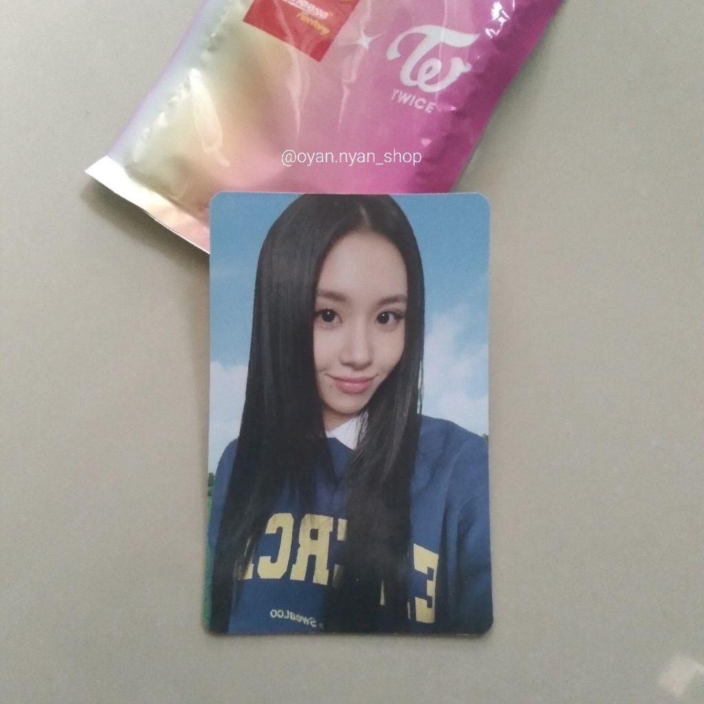 Photocard chaeyoung twice richeese nabati | official