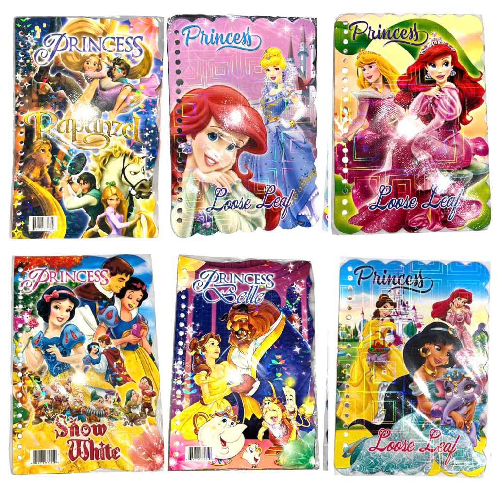Kertas binder disney princess jadul langka