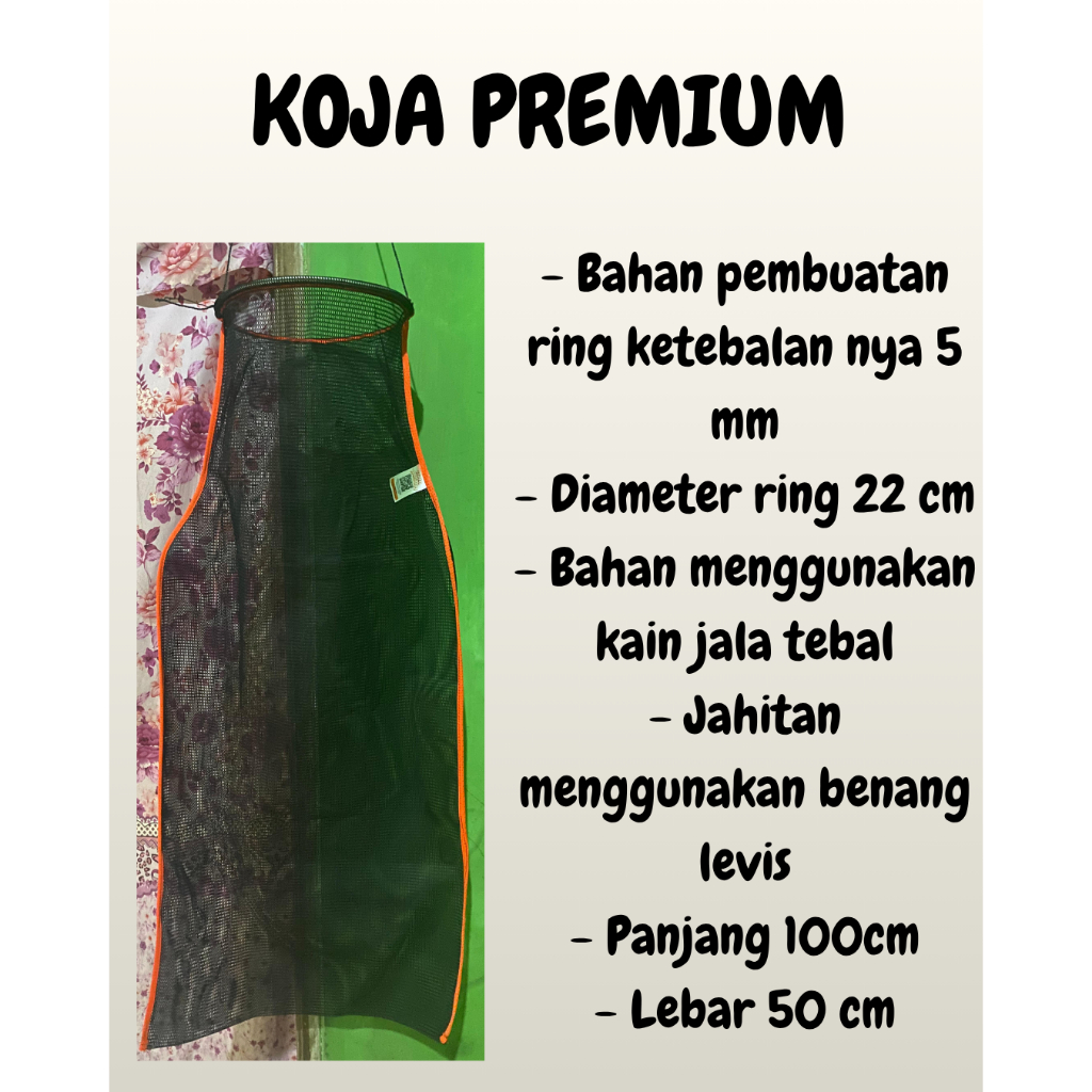 KOJA IKAN KORANG IKAN KUALITAS PREMIUM BAHAN BERKUALITAS isi 20pcs