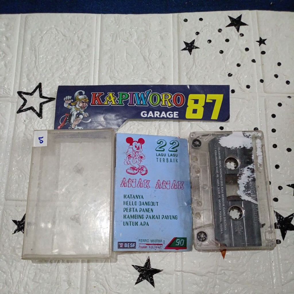 KASET PITA,,22 LAGU LAGU TERBAIK ANAK ANAK