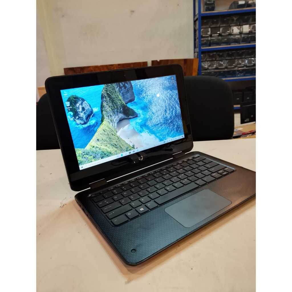 LAPTOP HP PROBOOK X360 11 G1 EE | WINDOWS 10 PRO 64BIT INTEL CELERON N3350 | RAM 4GB | SSD 128GB | 1