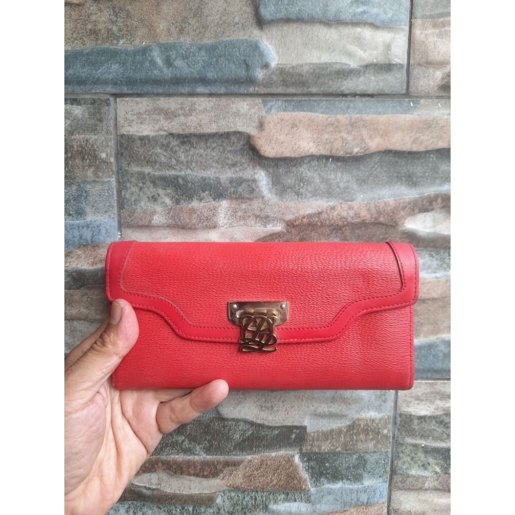 Dompet Merah LOUIS QUATORZE - TAS PRELOVED