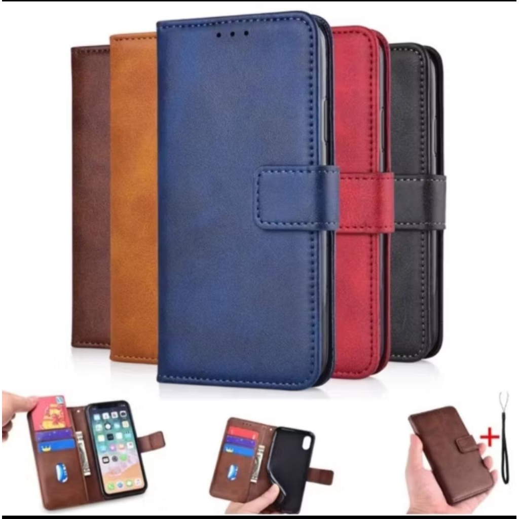 FLIP Cover LEATHER CASE WALET OPPO RENO RENO 4F 4G