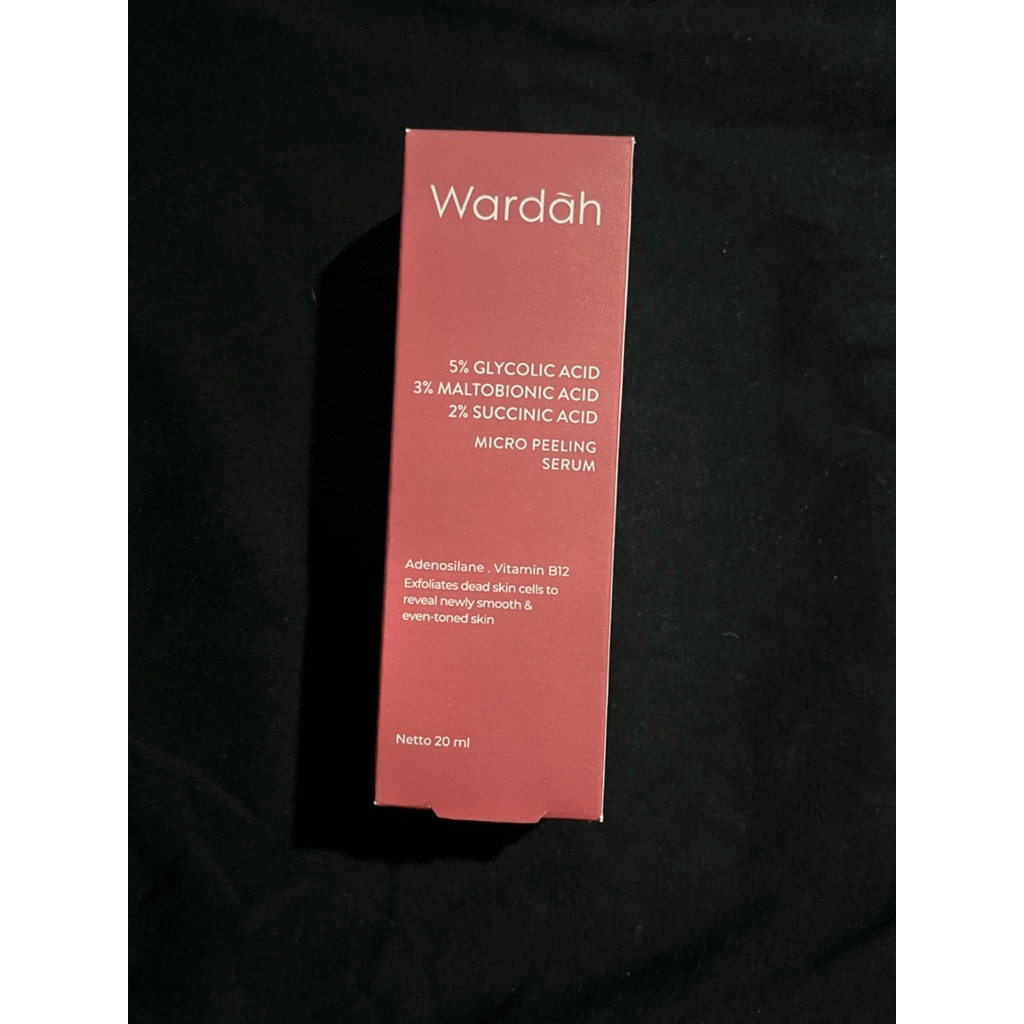 wardah exfoliating serum