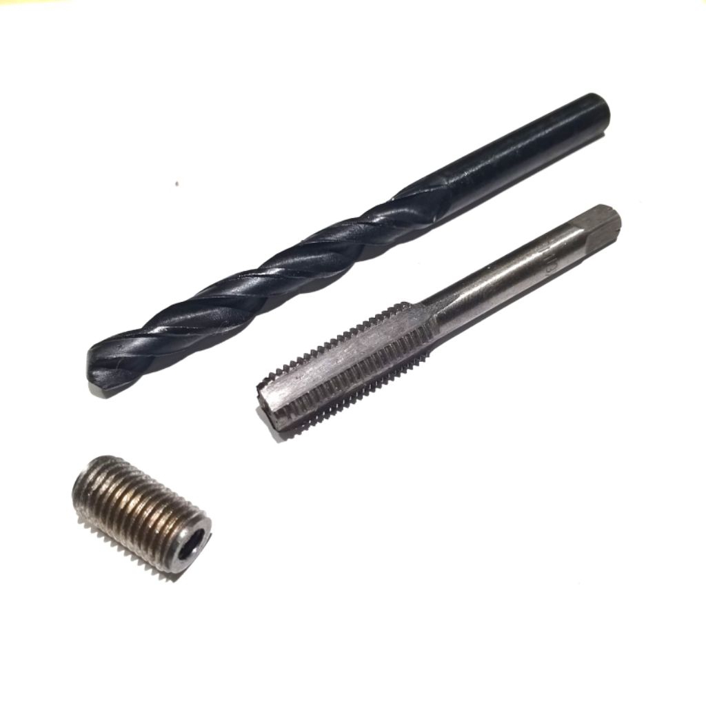 Uddjaya_ Paket Komplit Tap Mata Bor Set Sok Drat M10Xm6 Dalam Baut 10 Luar Baut 14 Bisa Juga Untuk