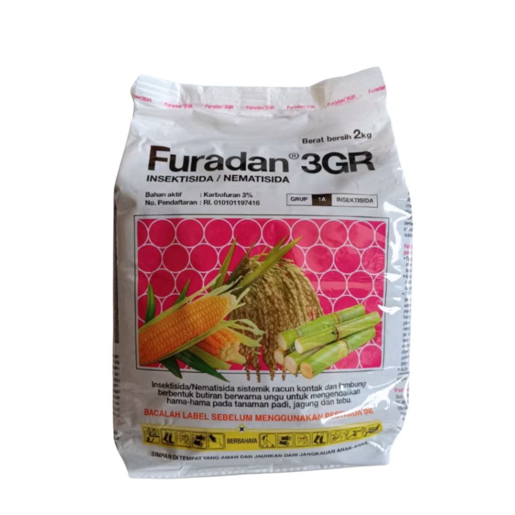 Insektisida Furadan 2kg Kemasan Pabrik Original