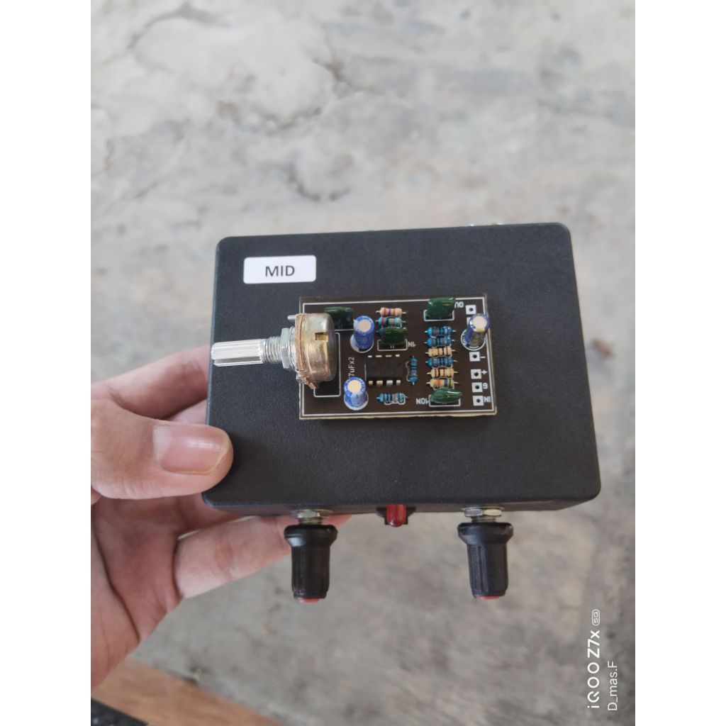 MODUL KARAKTER MIDDLE 2 CH 12V IC JRC 4558