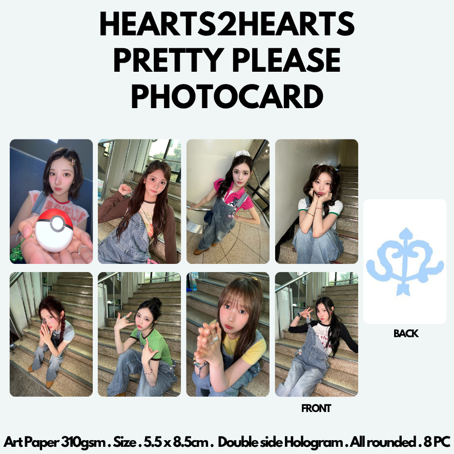 [KUKIRA] Photocard Hearts2Hearts Pretty Please