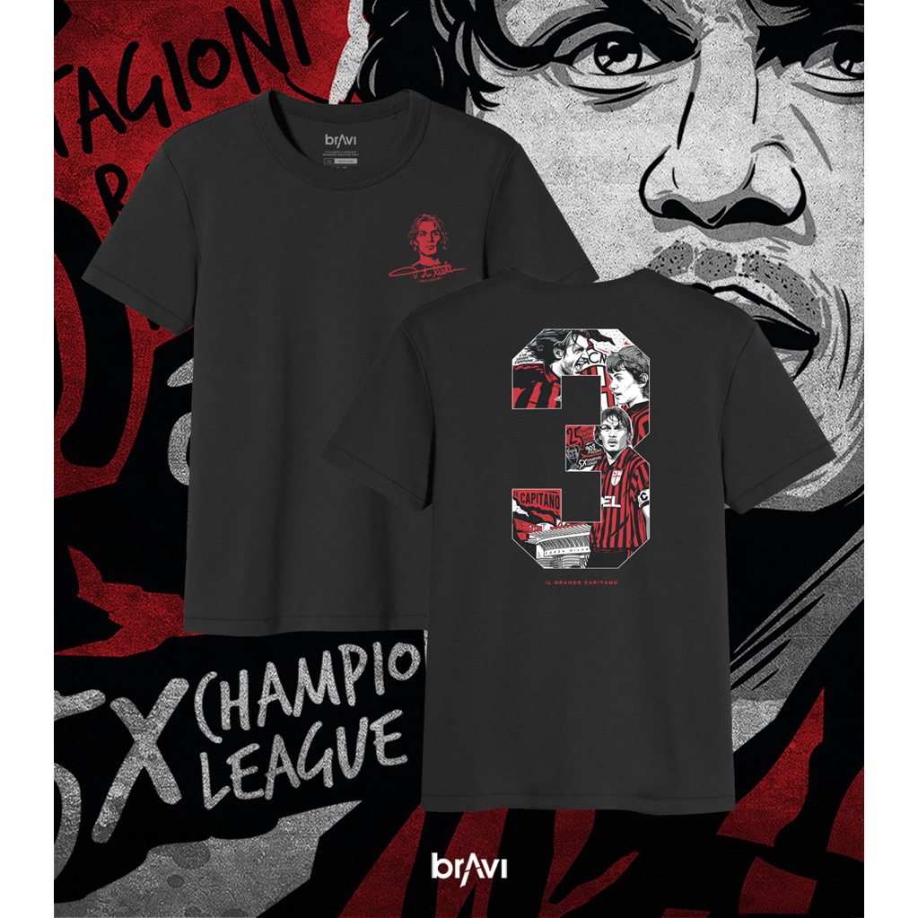 BRAVI Tees IL CAPITANO Paolo Maldini