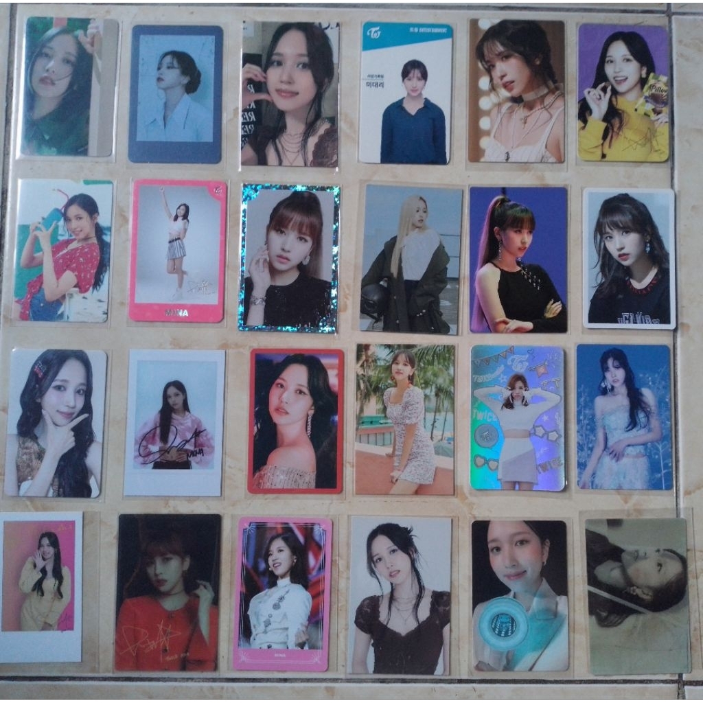 Twice Mina Photocard