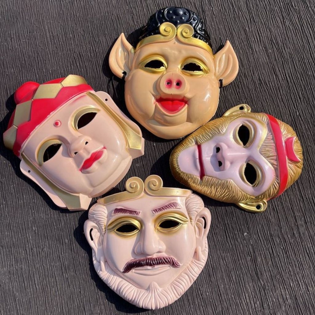 4 pcs topeng kera sakti